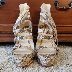 Christian Louboutin Balota 140 Python Sandals